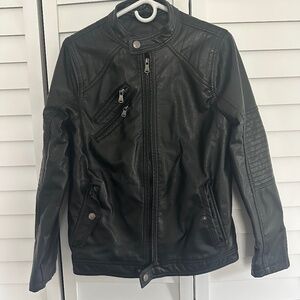 Boys Urban Republic Faux Leather Biker Jacket